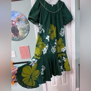 3XL Winnie Fashion Hawaiian Muumuu Dress Mumu Hawaii Tiki NWOT